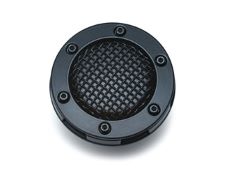 MESH FUEL CAP VENTED SATIN BLACK